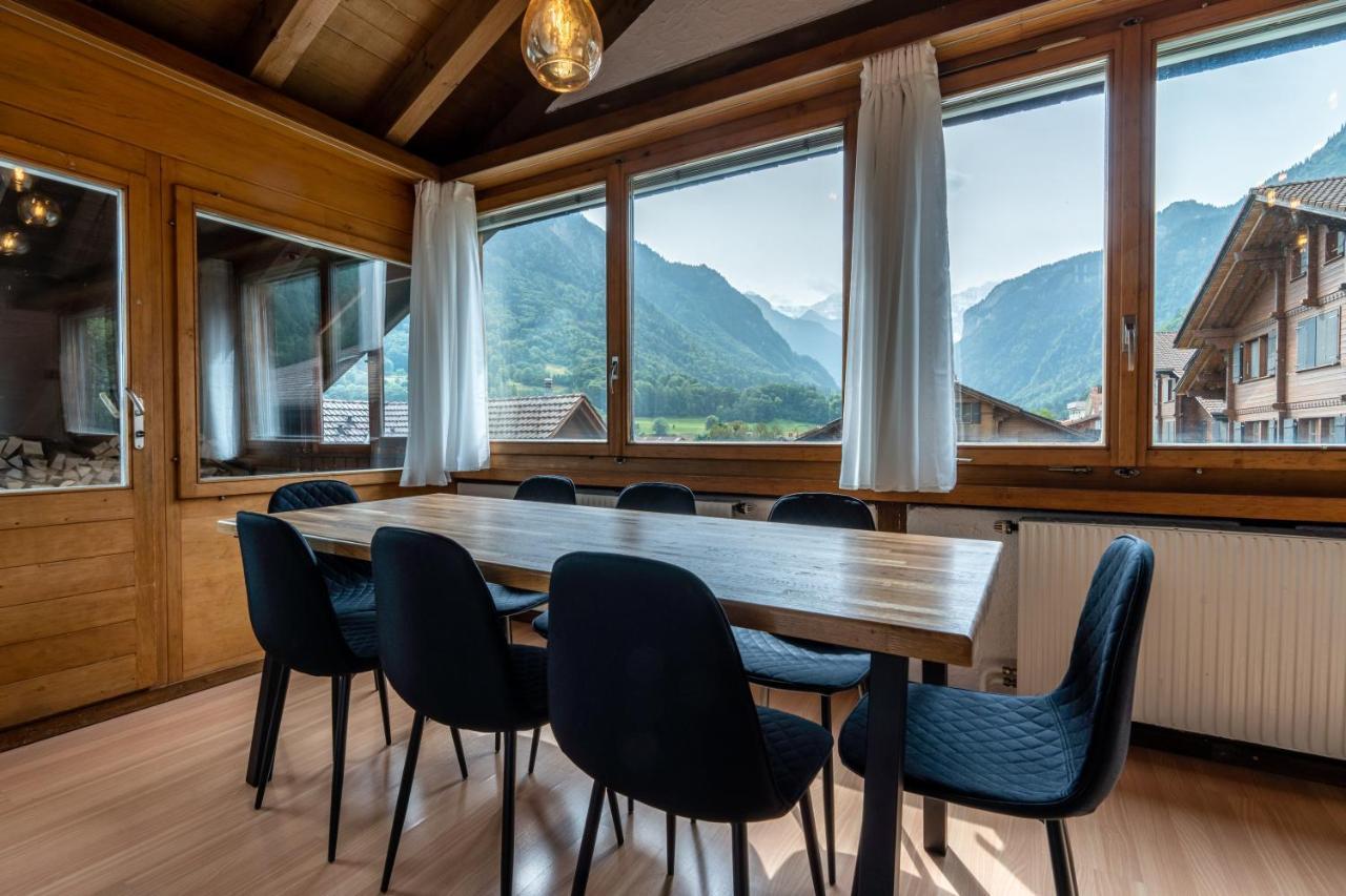 Jungfrau-View Apartment, Terrace & Free Parking ヴィルダースヴィル エクステリア 写真