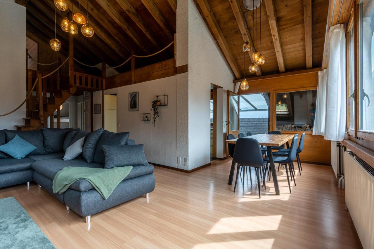 Jungfrau-View Apartment, Terrace & Free Parking ヴィルダースヴィル エクステリア 写真