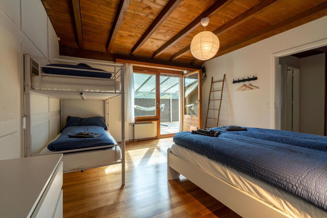 Jungfrau-View Apartment, Terrace & Free Parking ヴィルダースヴィル エクステリア 写真