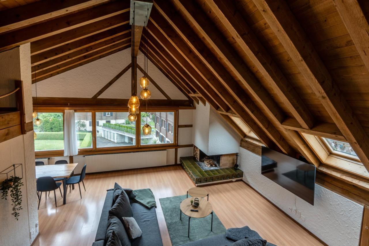 Jungfrau-View Apartment, Terrace & Free Parking ヴィルダースヴィル エクステリア 写真